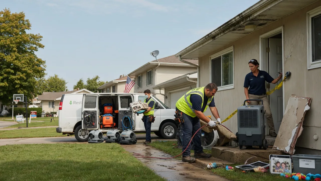 Water Damage Restoration in Dudley, NC near me